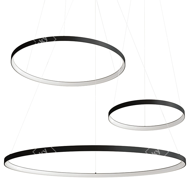 Lunaop Slim Pendant Lamp 2022 3D model image 1