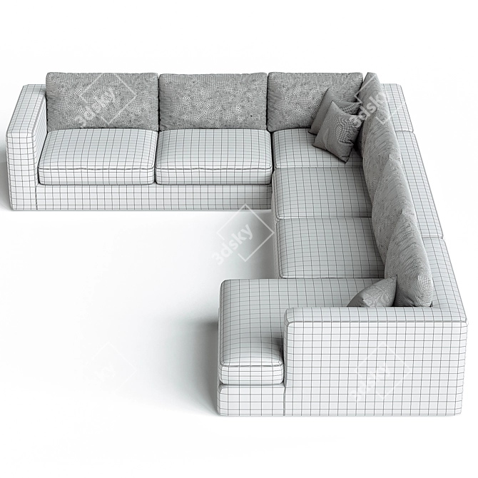 Miller Sectional Snow Nomad 2014 3D model image 3