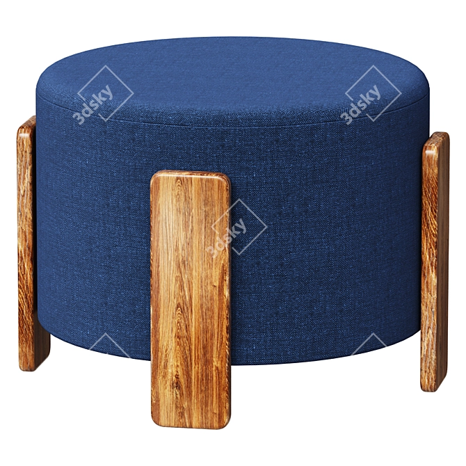 Stylish Bea Ottoman Furniture 3D model image 1