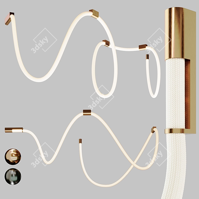 Centersvet Freelight Pendant Light Fixture 3D model image 1
