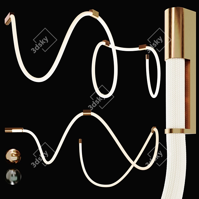 Centersvet Freelight Pendant Light Fixture 3D model image 2