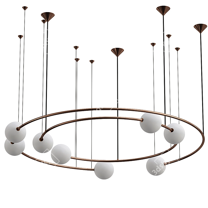  Oddments Pendant Light Fixture 3D model image 1