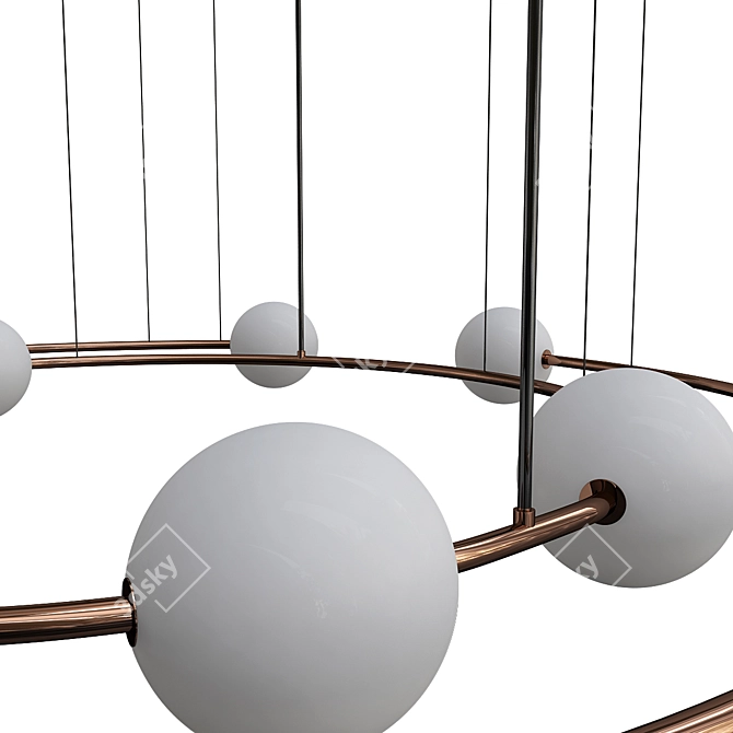  Oddments Pendant Light Fixture 3D model image 2