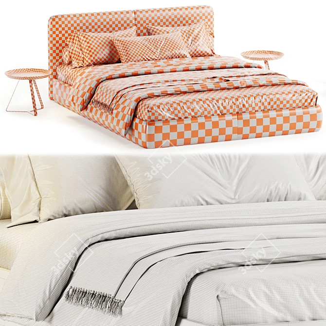 Mononova Nuvo Bed 2017 Edition 3D model image 4