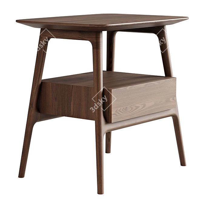 Porada BILOT Night Table 3D model image 2