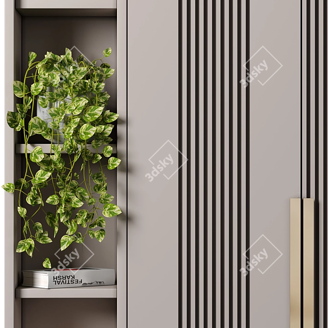 Modular Cabinet Kit 82 3D model image 2