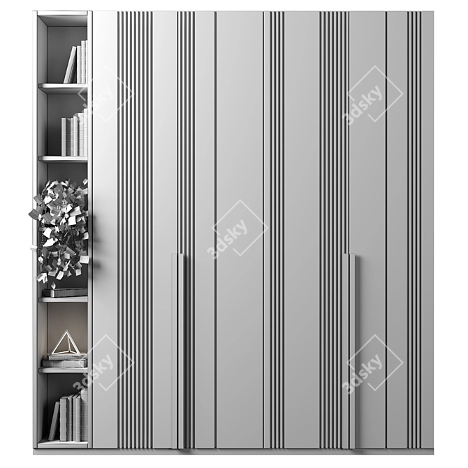 Modular Cabinet Kit 82 3D model image 4