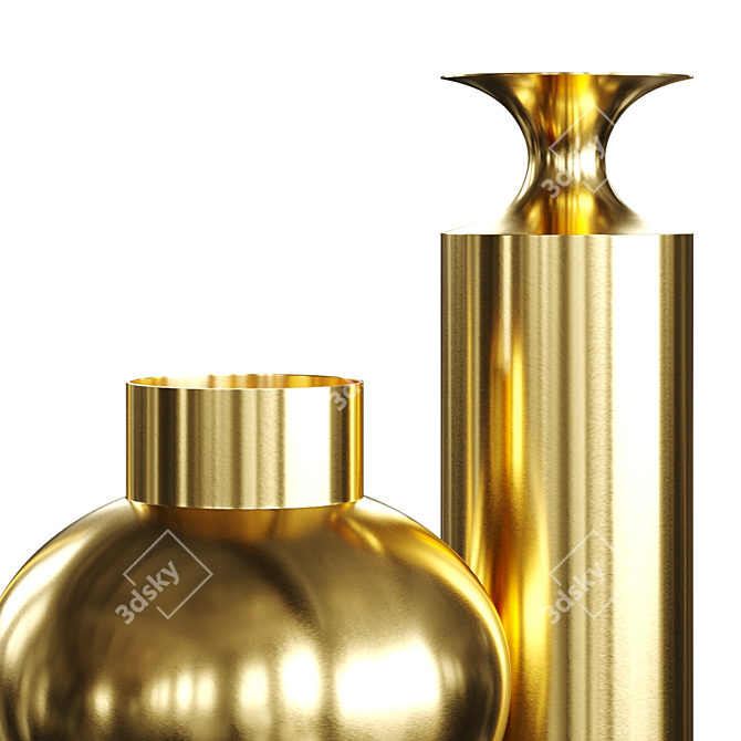 Tom Dixon Beat Vessels Trio 3D model image 2