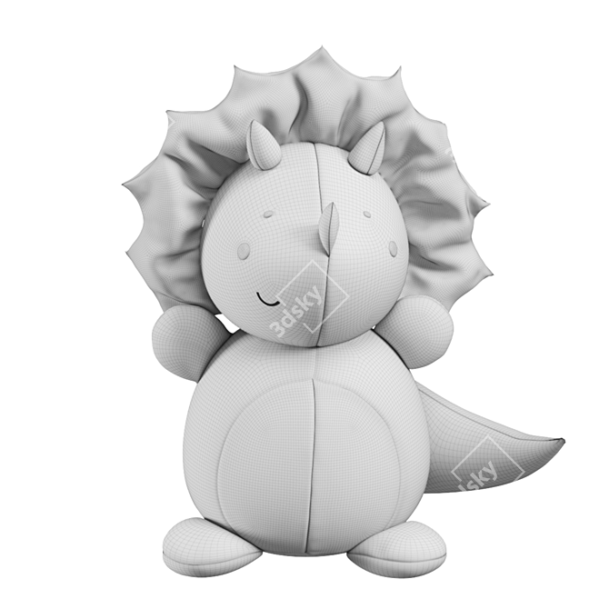 Soft Plush Toy 3D model image 5