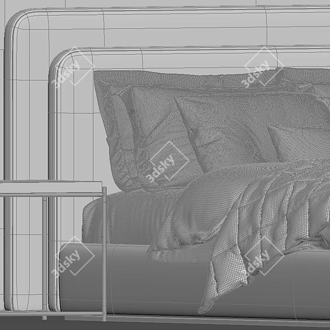 Regal Voyage Bed 3D model image 4