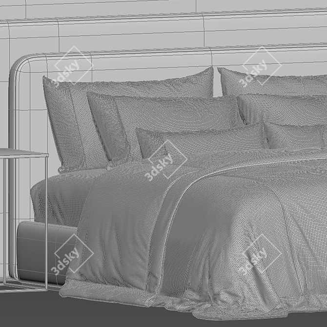 Regal Voyage Bed 3D model image 5