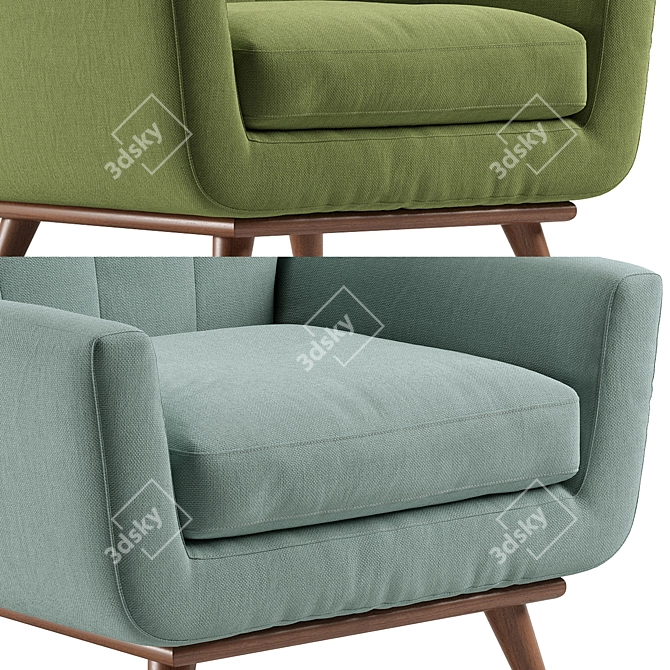 Modway Engage Mid 2016 Sofa 3D model image 3