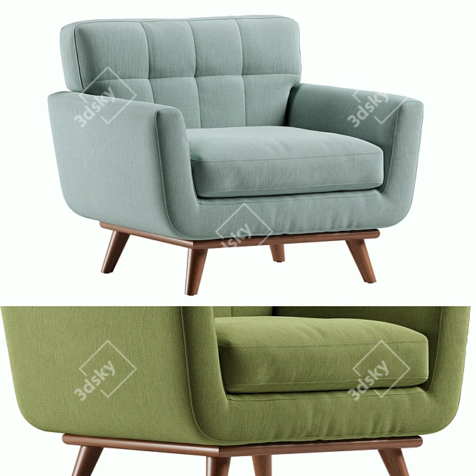 Modway Engage Mid 2016 Sofa 3D model image 7