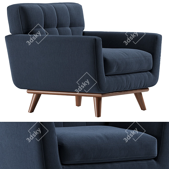 Modway Engage Mid 2016 Sofa 3D model image 10