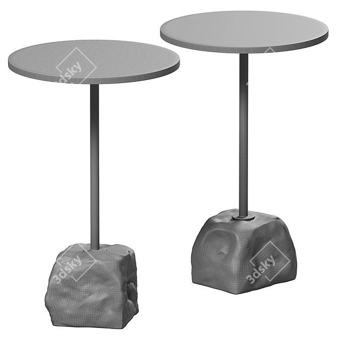 Stylish Colo Accent Table BD LA 3D model image 3
