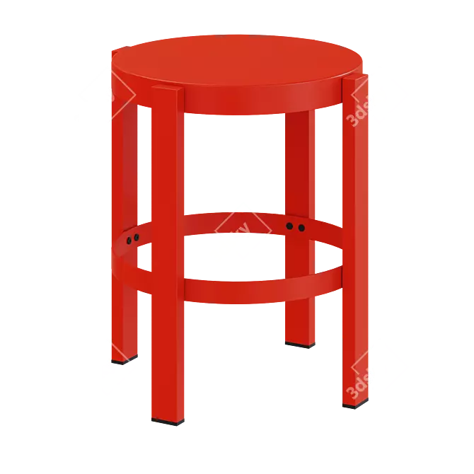 Modern Doon Stool by noo.ma 3D model image 2