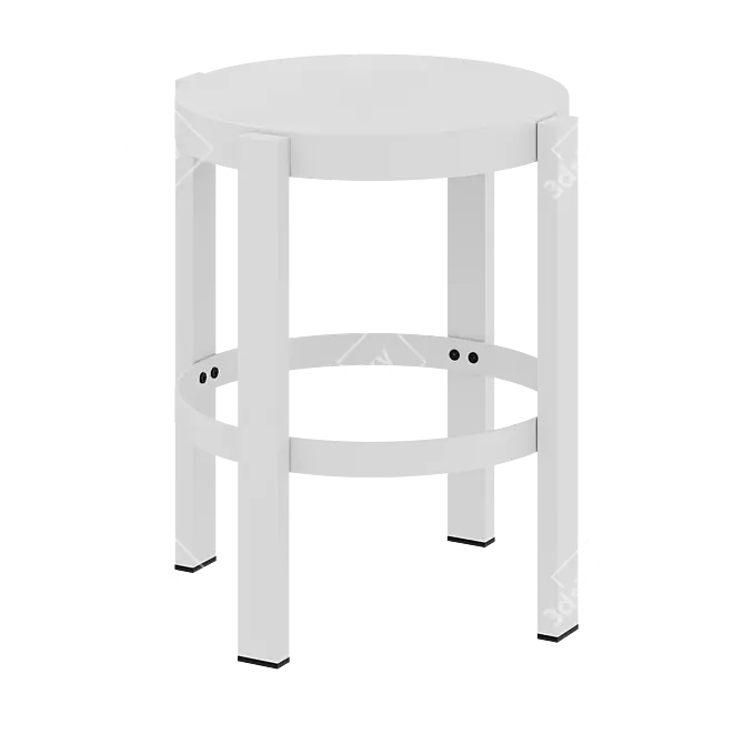 Modern Doon Stool by noo.ma 3D model image 3