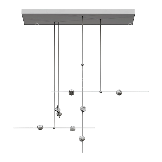  Sleek Dia Straight Configuration 2 3D model image 2