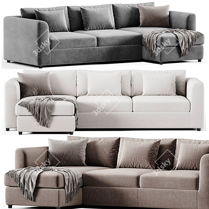 Trend Sofa 2015 by Kenay 3D model image 1