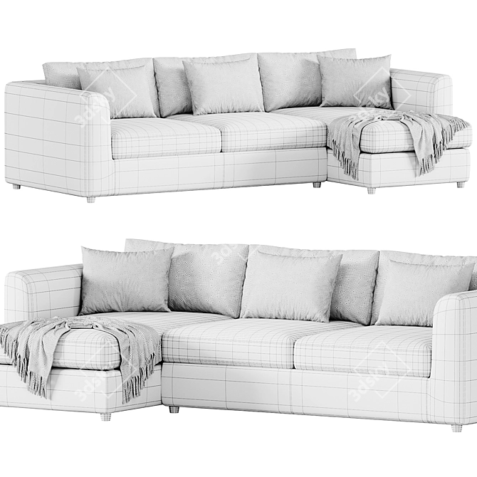 Trend Sofa 2015 by Kenay 3D model image 5