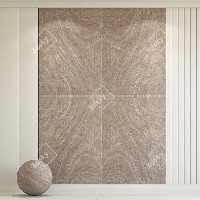 Wall Decor Composition 288 3D model image 1