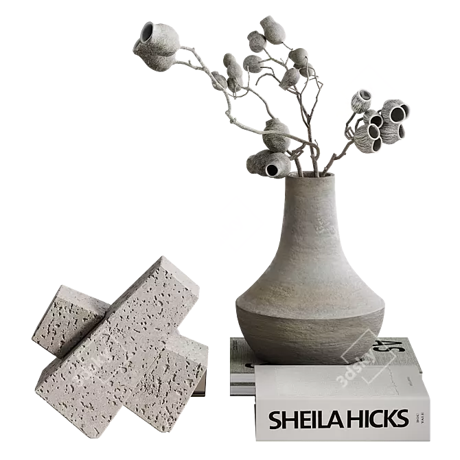 Bell Decor Set: Modern Elegance 3D model image 4