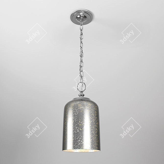 Feiss Pendant Light Fixture FE-HOUNSLOW-P-BS 3D model image 1