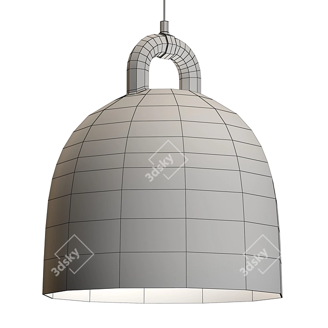 Modern Minimalist Pendant Light 3D model image 4