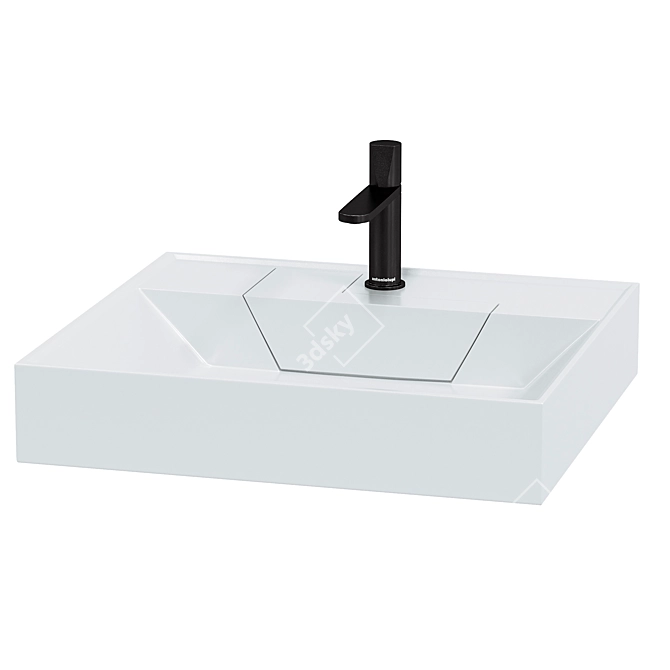 Stworki Dublin 55 cm Sink 3D model image 3