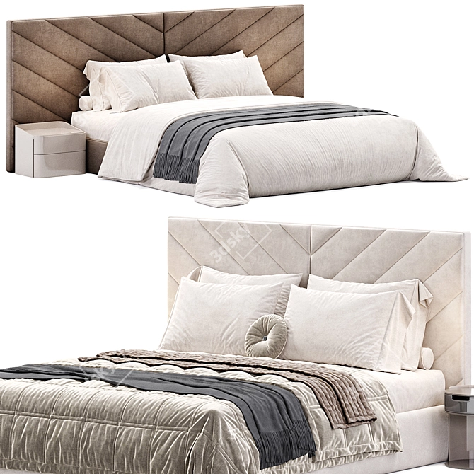 Convertible UPUP Bed by Vitset 3D model image 3