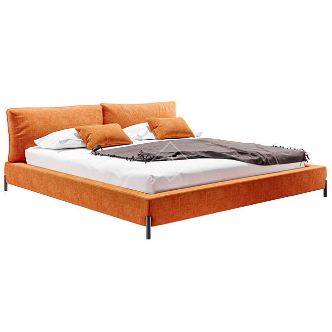 Ghidini1961 Tarantino Bed 3D model image 1