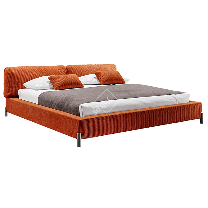 Ghidini1961 Tarantino Bed 3D model image 4