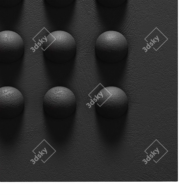 Customizable Wall Art Panel 3D model image 2