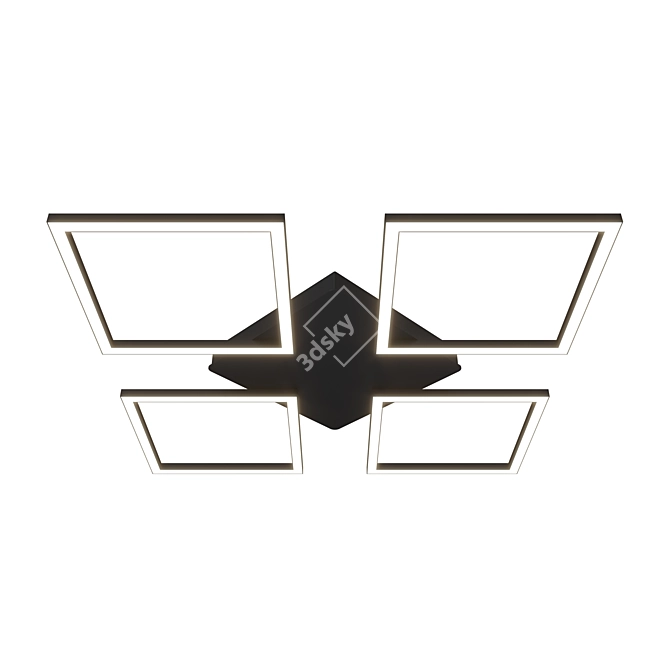 Essence Metal Chandelier by GLODE 3D model image 4