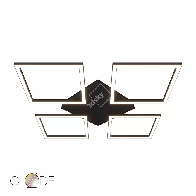 Essence Metal Chandelier by GLODE 3D model image 5