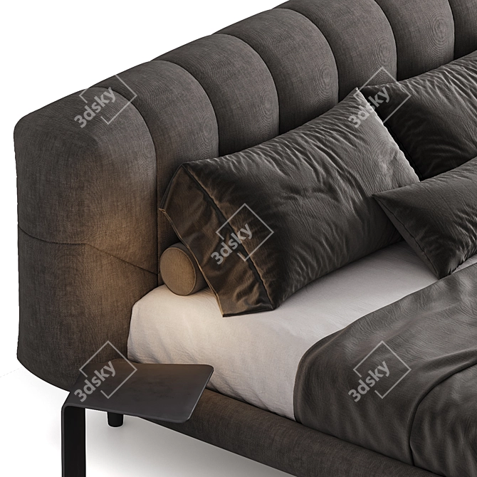 Luxury Zari MINOU Bed 3D model image 5