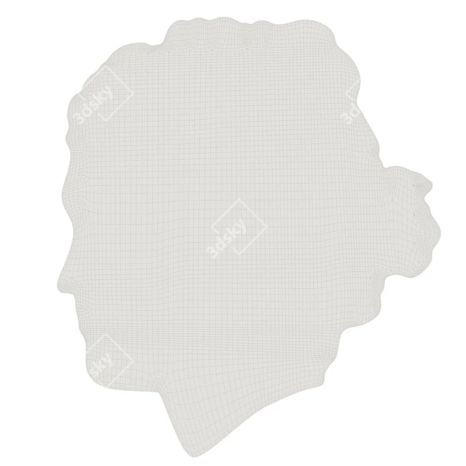 Divine Mythology Wool Rug 3D model image 3