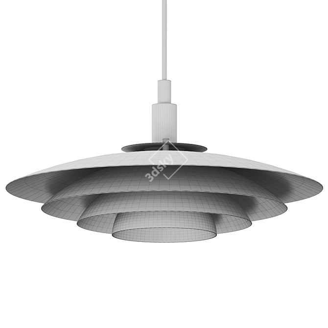  Nordic Elegance Pendant Light 3D model image 4