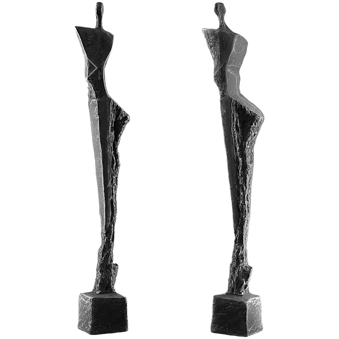 Frank Arnold Stone Human Sculpture 3D model image 5