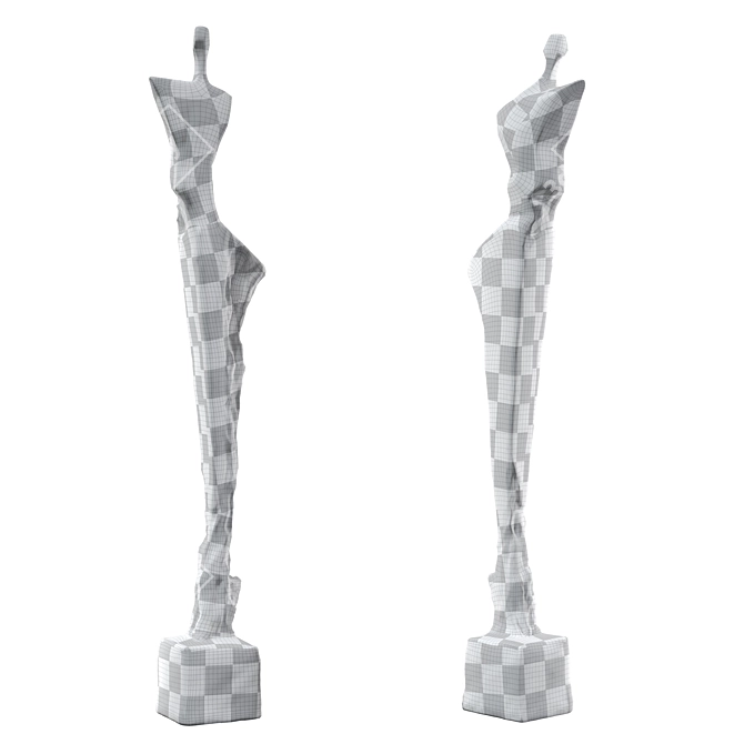 Frank Arnold Stone Human Sculpture 3D model image 6