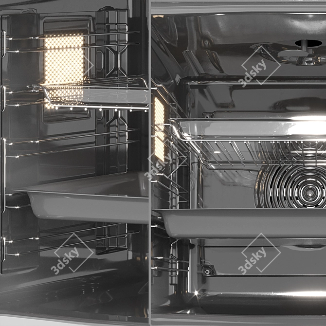  Smeg Kitchen Appliance Set 3D model image 6