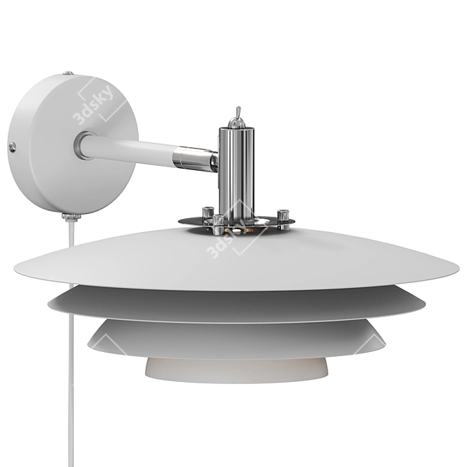 Nordlux Bretagne Elegant Wall Light 3D model image 2