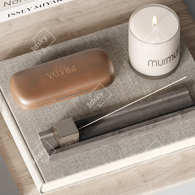 Elegant Decorative Set H71 3D model image 3