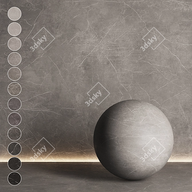 Seamless Texture Marble Pack 3D model image 1