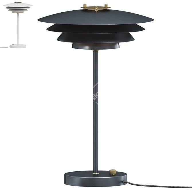 Nordlux Bretagne Table Lamp 3D model image 1