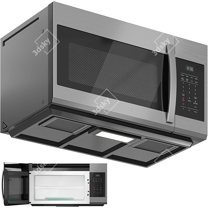 Samsung 4k Appliance Collection: Vray+Corona 3D model image 3