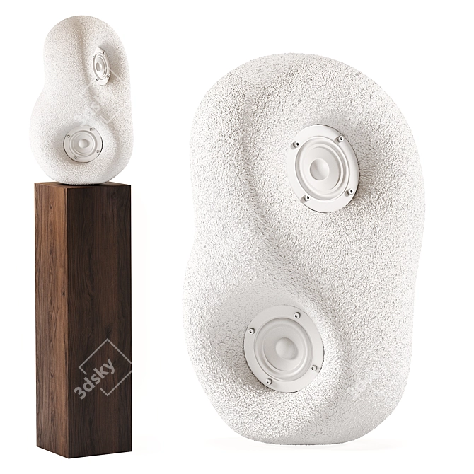 Acoustic Sculpture 3D Model Set 3D model image 1