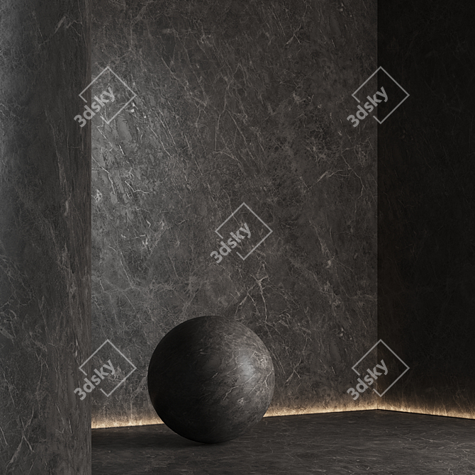Marble Seamless Texture Pack #3 3D model image 2