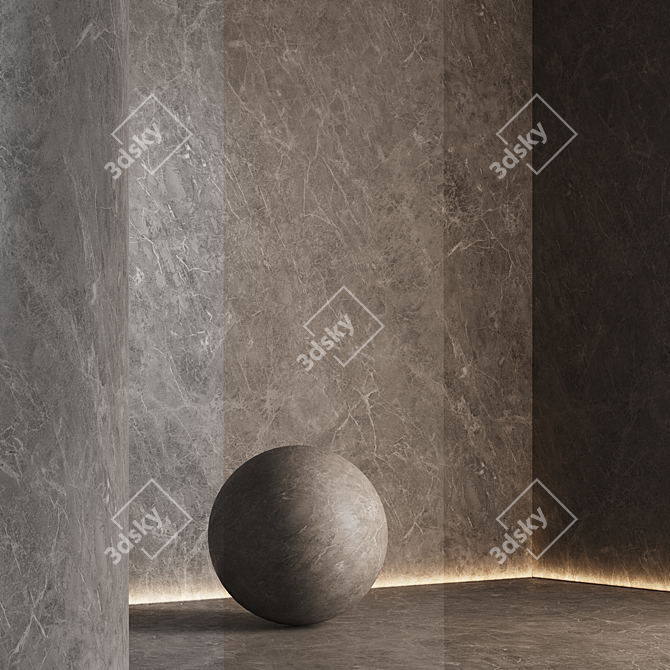 Marble Seamless Texture Pack #3 3D model image 4