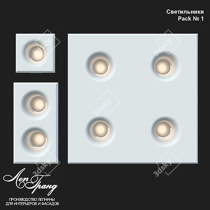 Custom Recessed Lighting Solutions 3D model image 3